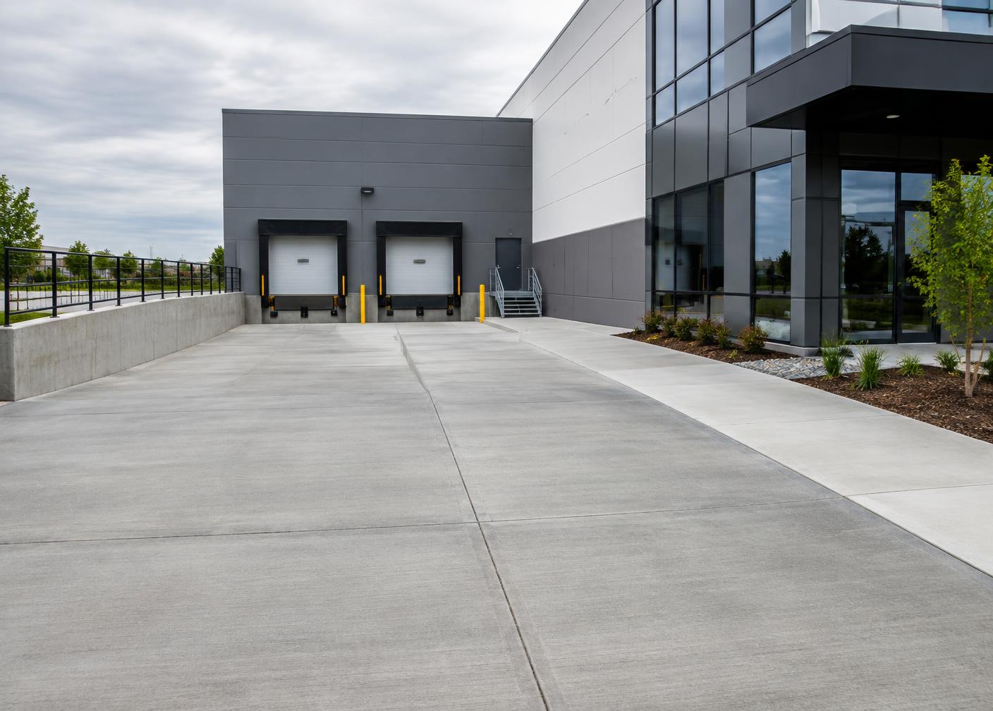 Sample concrete slabs project